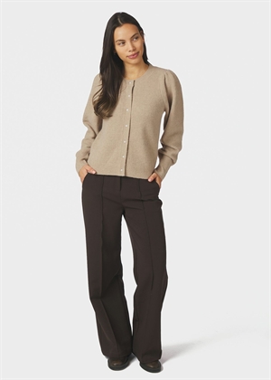 Nuna knit cardigan Warm Grey Neo Noir 